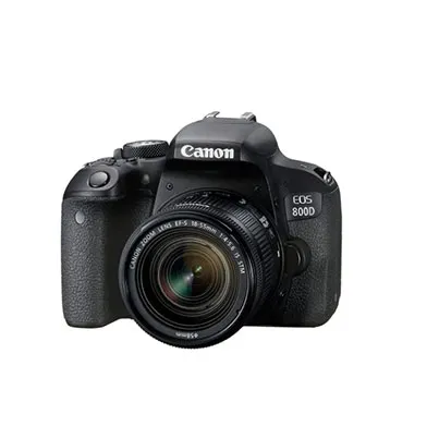 Canon EOS 800D DSLR ক্যামেরা উইথ 18-55mm IS STM লেন্স - ব্ল্যাক